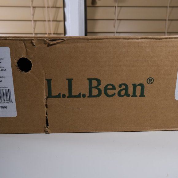 LL Bean Men's Bean Boots 8 inch/8" Leather Tan/Brown Size 10 M(D) L175052 - Picture 12 of 13